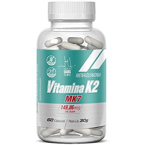 Vitamina K2 (MK7 149,06mcg) - 60 Cápsulas - Health Labs