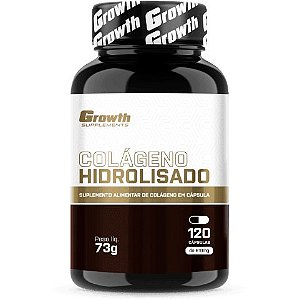 Colágeno Hidrolisado (500mg) - 120 Cápsulas - Growth Supplements