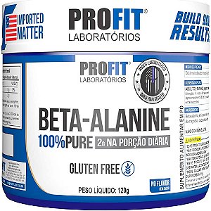 Beta Alanina 100% Pura - 120g - Profit Labs