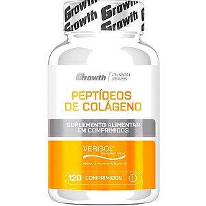 Peptídeos de Colágeno Verisol - 120 Comprimidos - Growth Supplements