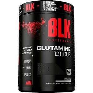 Glutamina 100% Pura (12 Hour) - 300g - BLK Performance