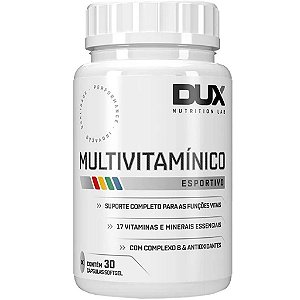 Multivitamínico - 30 Cápsulas - Dux Nutrition