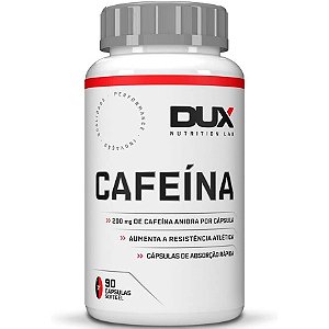 Cafeína Pura - 90 Cápsulas - Dux Nutrition