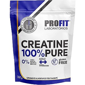 Creatina 100% Pura Monohidratada - Pacote 250g - Profit Labs