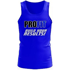 Regata Espartano (Dry Fit) - Azul - Profit Labs