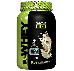 100% Whey Protein Concentrado - 900g - SyntheSize