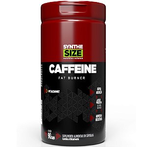 Cafeína Fat Burner (200mg por Cápsula) - 90 Cápsulas - SyntheSize