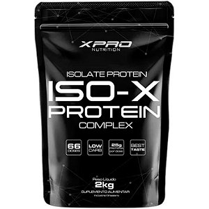 Iso-x Protein Isolate Complex - Pacote 2000g - XPRO Nutrition