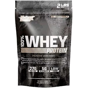 100% Whey Protein (27g Proteína) - Pacote 900g - Nutrex Research