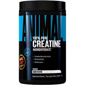 Animal Creatina 100% Pura Monohidratada - 500g - Universal Nutrition