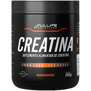 Creatina 100% Pura Monohidratada - Pote 300g - Fullife Nutrition