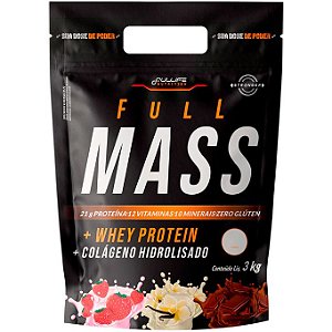 Hipercalórico Full Mass - Pacote 3kg - Fullife Nutrition