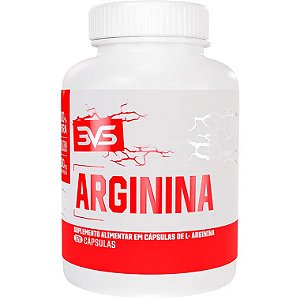 Arginina 100% Pura - 120 Cápsulas - 3VS Nutrition