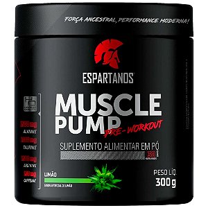Muscle Pump Pré-Treino - 300g - Espartanos
