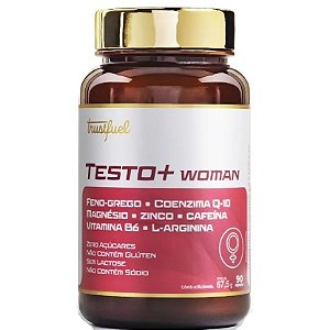 Suplemento Nutricional Testo + Woman - 90 Cápsulas - Trustfuel