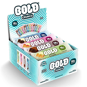 Barra de Proteína Bold Crunch - (12un x 50g cada) (600g) - Bold Snacks