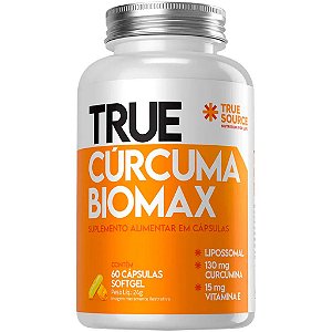 True Cúrcuma Biomax Lipossomal - 60 Cápsulas - True Source