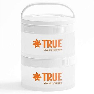 Porta Suplementos Acoplável - (2 Compartimentos) - True Source