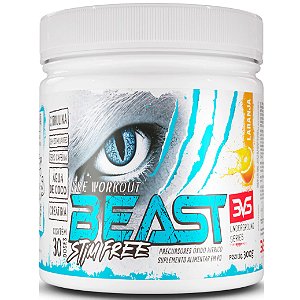 Pré-Treino Beast Stim Free (Sem Estimulantes) - 300g - 3VS Nutrition