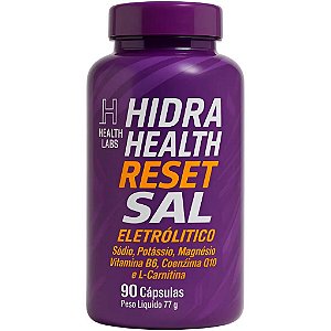 Hidra Health Reset Sal - Eletrolitico - 90 Cápsulas - Health Labs