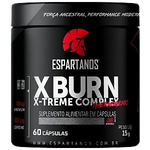 Termogênico X Burn Xtreme Complex - 60 Cápsulas - Espartanos