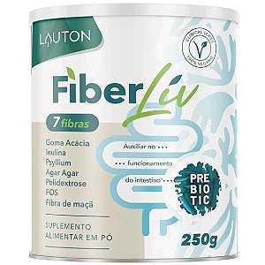 Fiberliv Prebiótico 7 Fibras GLP-1 Friendly - 250g - Lauton Nutrition