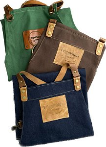 Avental de lona - Modelo JEANS