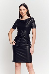 Vestido de Couro Eduarda