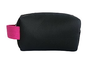 Necessaire Quadradinha neoprene alça uva