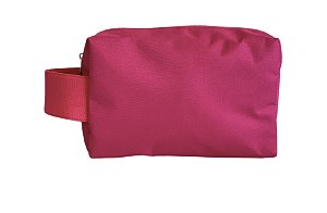 Necessaire Quadradinha Pink alça Pink