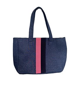 Bolsa Paris jeans brilhante