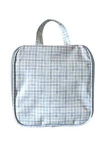 Necessaire Cabidinho Maresias xadrez azul
