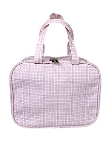 Malinha Jeri xadrez rosa