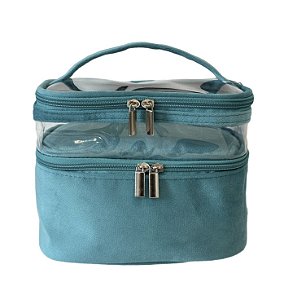 Frasqueira Dupla Acqua turquesa