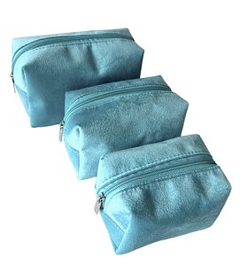 Trio quadradinhas acqua turquesa