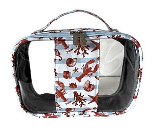 Necessaire Liz fundo do mar