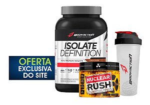 COMBO ISOLATE DEFINITION 900G + NUCLEAR RUSH 100G + COQUETELEIRA