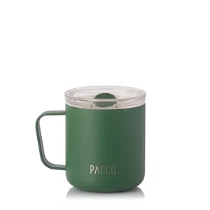 CANECA PACCO FOKUS VERDE MILITAR 295ML