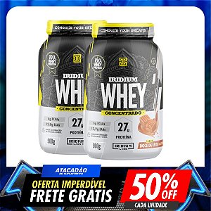 BLACK FRIDAY: WHEY CONCENTRADO IRIDIUM LABS 900G