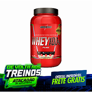 100% WHEY INTEGRALMEDICA POTE 900G