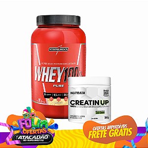 COMBO 100% WHEY900G+CREATINA 300G