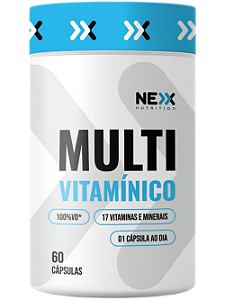 MULTIVITAMINICO NEX NUTRITION 60 CAPS