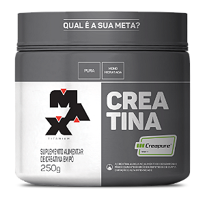 CREATINA CREAPURE MAX TITANIUM POTE 250G