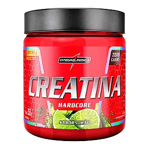 CREATINA INTEGRALMEDICA HARDCORE LIMAO 350G