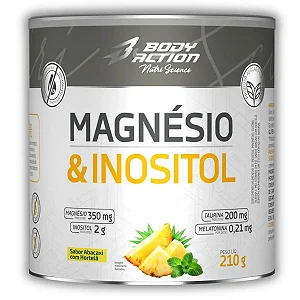 MAGNESIO & INOSITOL BODYACTION ABACAXI C/ HORTELA 210G