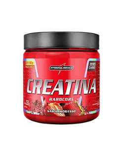 CREATINA INTEGRALMEDICA HARDCORE MORANGO 350G