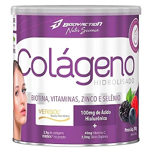 COLAGENO HIDRO VERISOL/A.H BODYACTION FRUTAS VERMELHAS 200G