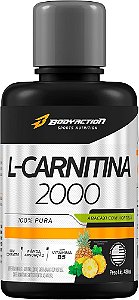 L-CARNITINE PURE 2000 BODYACTION ABACAXI/HORTELA 480ML