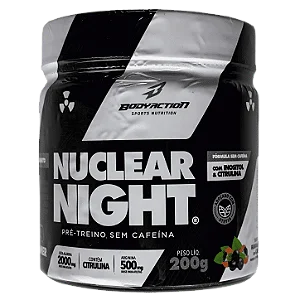 NUCLEAR NIGHT BODYACTION GUARANA C/ AÇAI 200G