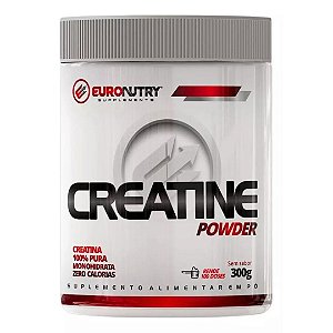 CREATINE 100% PURE EURONUTRY POWDER 300G